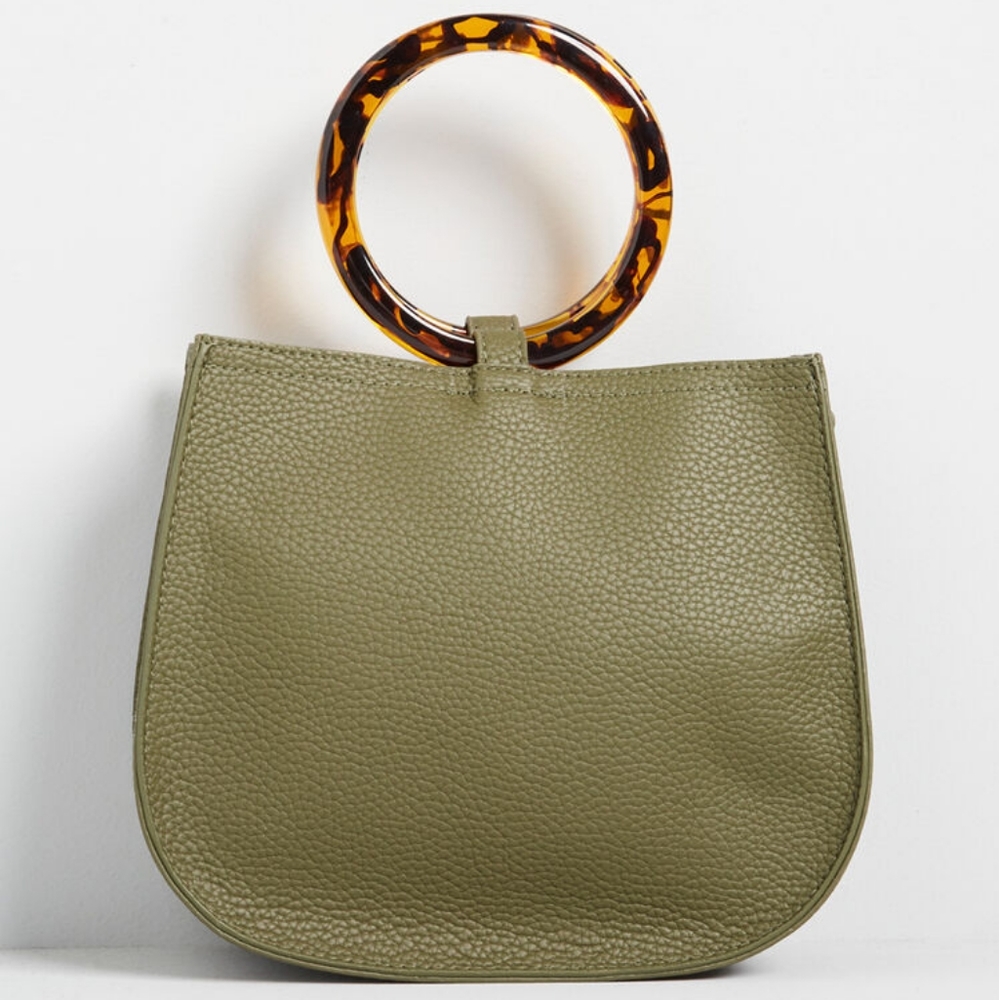 Pretty Portage Olive Crossbody Bag